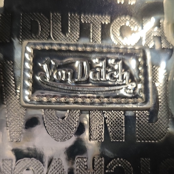 Von Dutch Metallic Silver Mini Bag - Picture 8 of 8